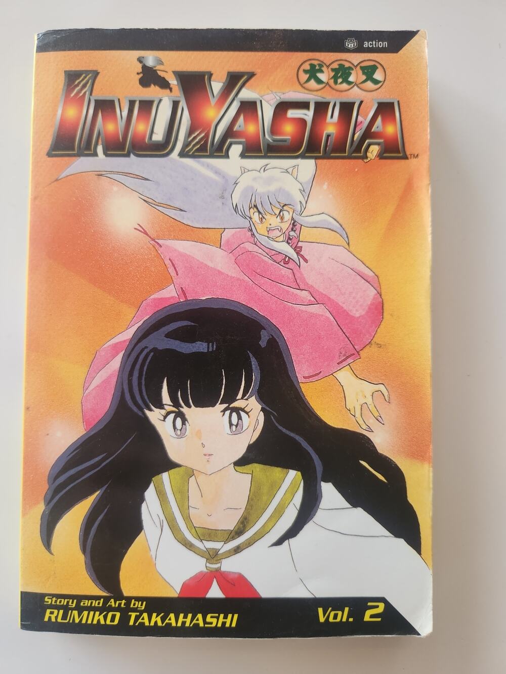 InuYasha Vol 2 Manga Rumiko Takahashi Viz Graphic Novel 2nd Edition English 2003